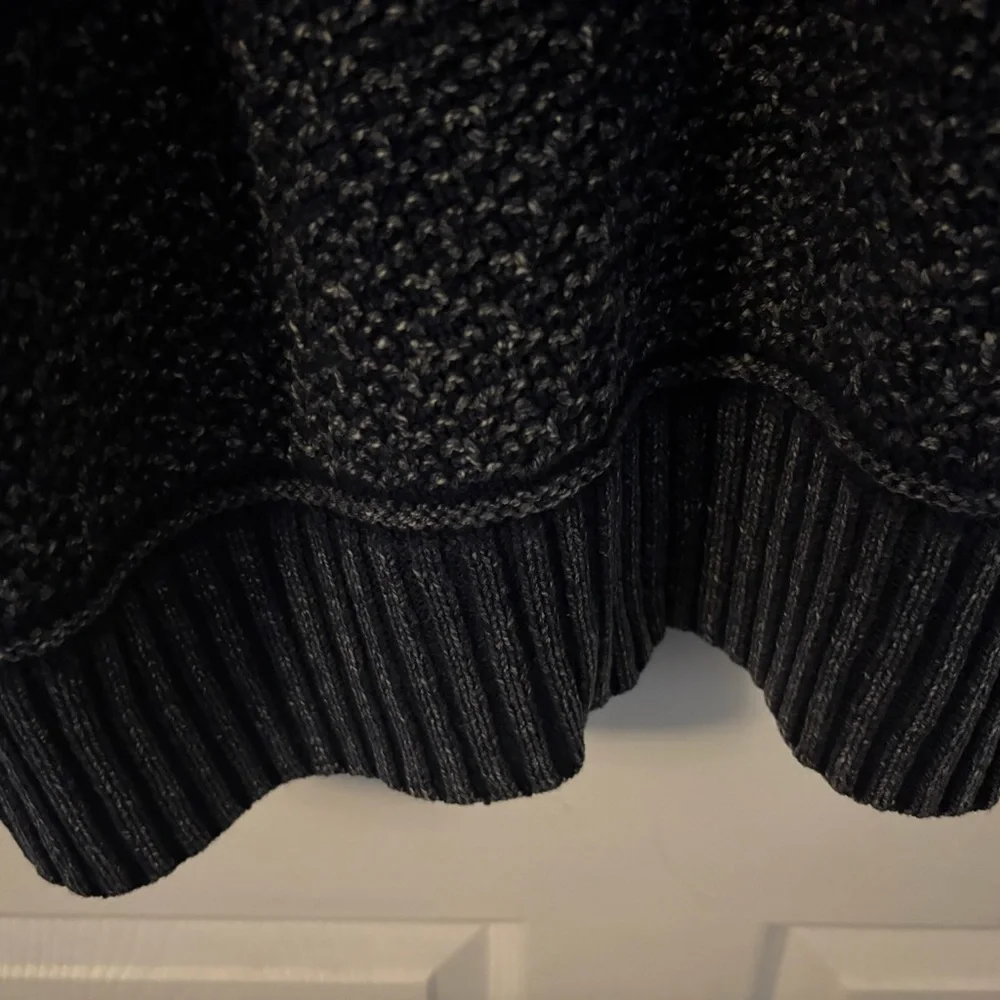 Lucky Brand Blue Oversized Knit Cardigan - Picture 10 of 16